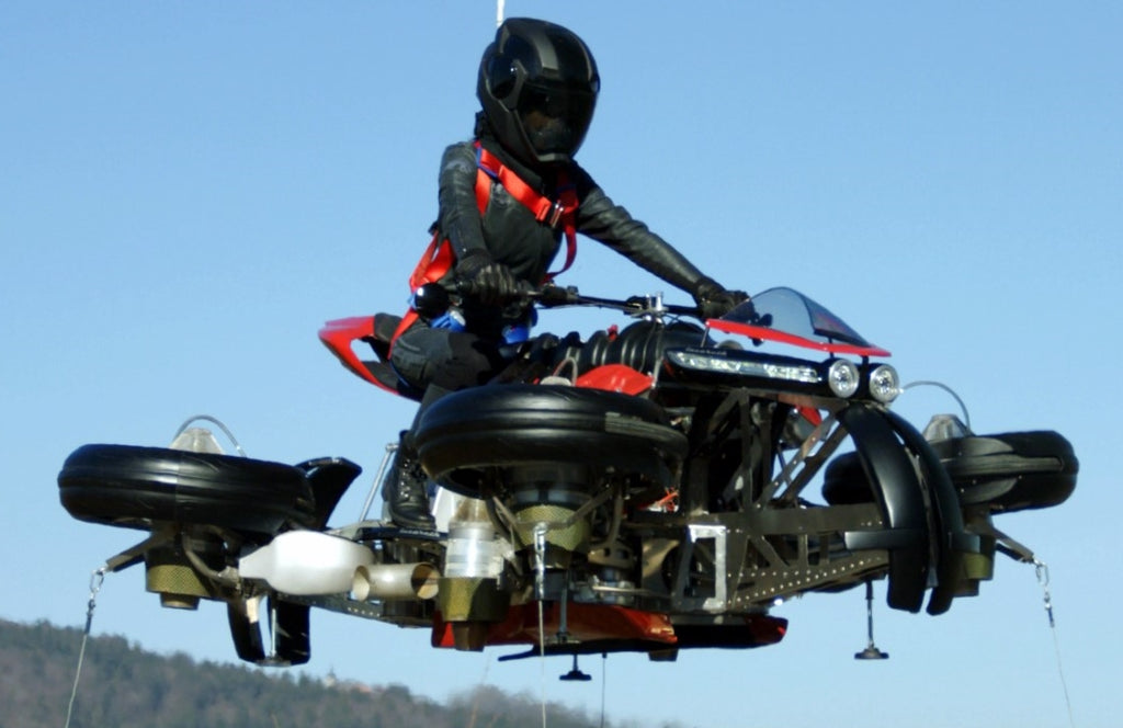 Lazareth launches a motorbike to new heights