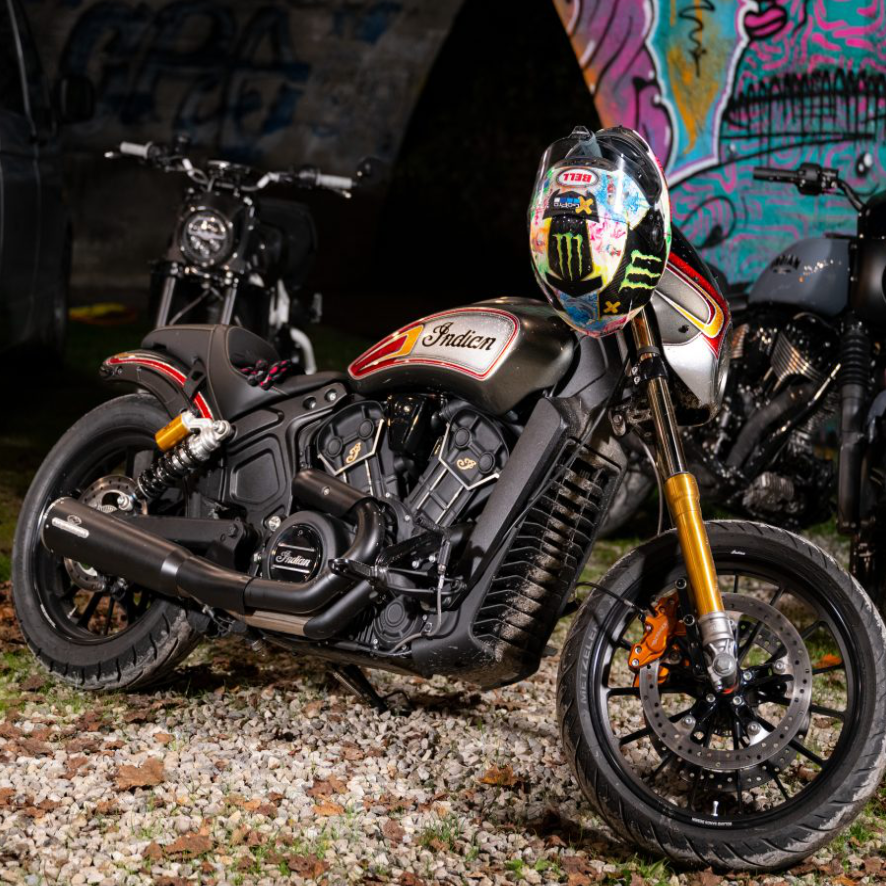 Indian Scout Rogue by Hardnine Choppers