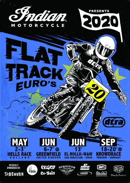 Indian Motorcycle Announces European Flat Track Series for 2020