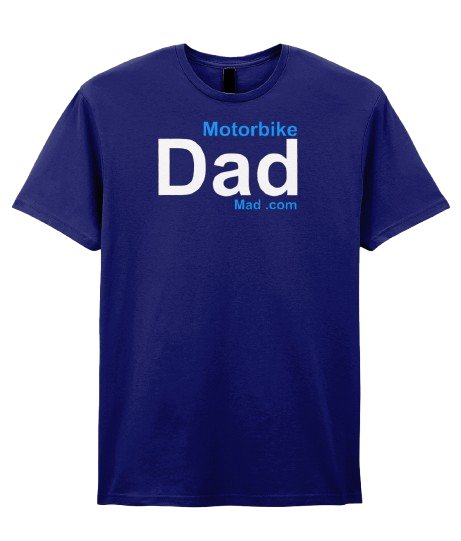 Motorbike Dad Tee Shirt Motorbike Mad .com