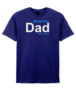 Motorbike Dad Tee Shirt Motorbike Mad .com